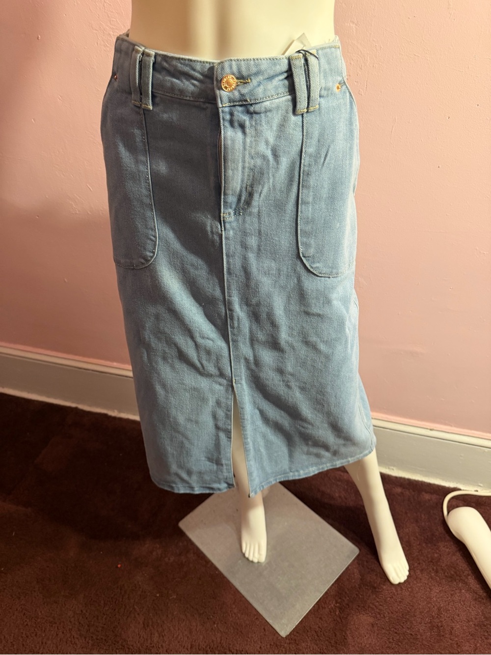 Express denim skirt
